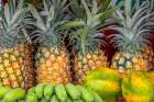 Fresh fruit at the market-Kauai-Hawaii-USA Art Print